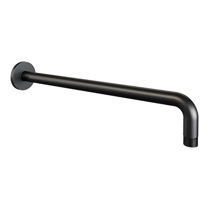 Brauer Edition Wandarm - gebogen - 40 cm – Mat zwart – 5-S-5504