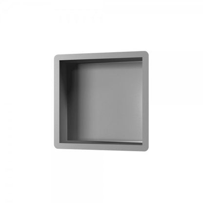 Brauer inbouwnis 30 × 30 cm – Geborsteld RVS PVD – 5-NG-145