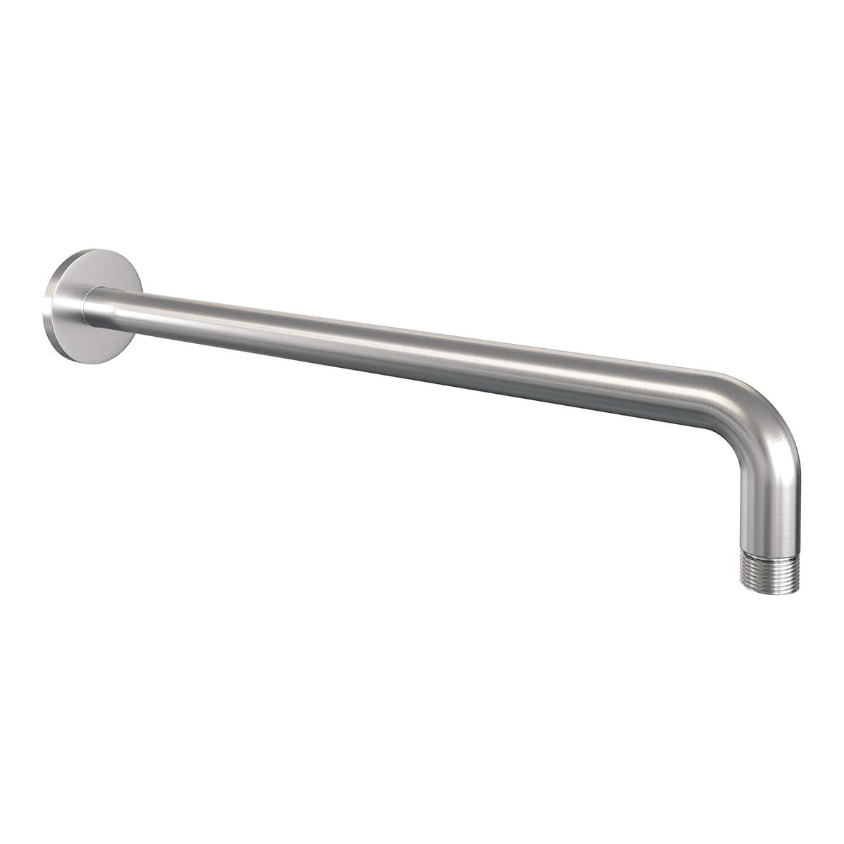 Brauer Edition Wandarm - gebogen - 40 cm – Geborsteld RVS PVD – 5-NG-5504