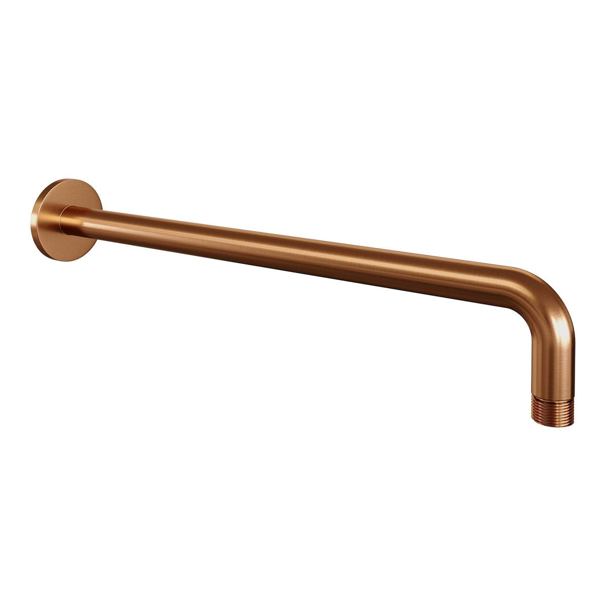 Brauer Edition Wandarm - gebogen - 40 cm – Geborsteld koper PVD – 5-GK-5504