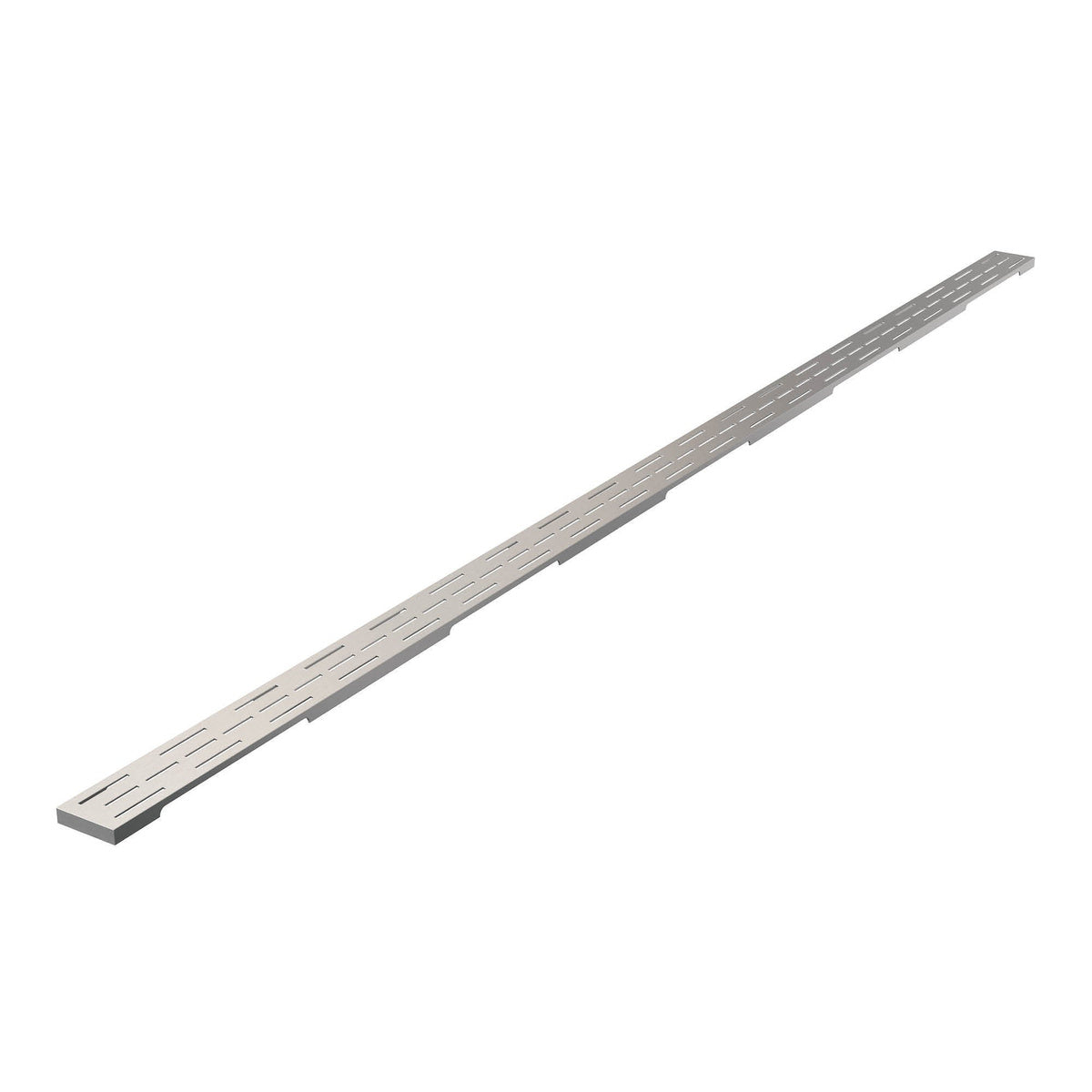 Brauer los standaard rooster – Geborsteld RVS – 200 cm – DR-LOSSR200NG