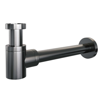 Brauer Edition Design Sifon - compact – Geborsteld gunmetal PVD – 5-GM-147