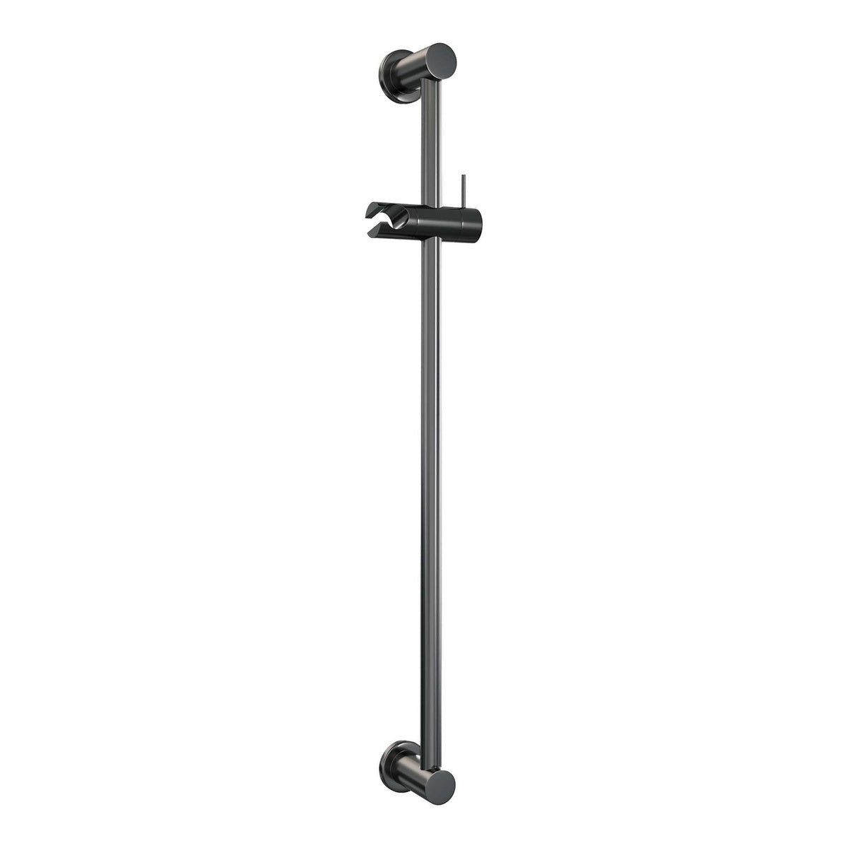 Brauer Edition Glijstang - 70 cm - handdouchehouder – Geborsteld gunmetal PVD – 5-GM-5513