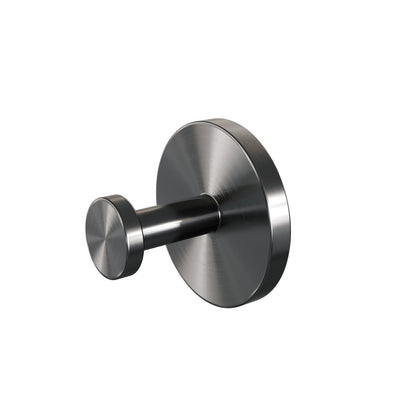 Brauer Handdoekhaak – Geborsteld gunmetal PVD – 5-GM-149