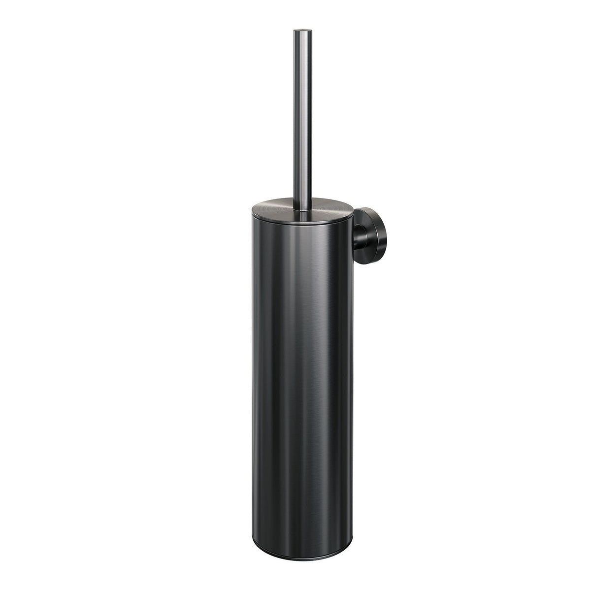 Brauer Toiletborstelset hangend – Geborsteld gunmetal PVD – 5-GM-322