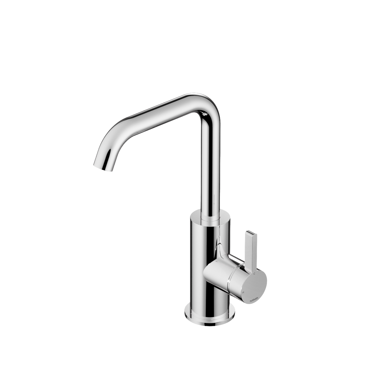 Hotbath Ace AC004 wastafelmengkraan met draaibare uitloop – Chroom