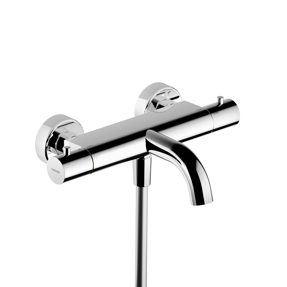 Hotbath Ace AC022 thermostatische badmengkraan – Chroom