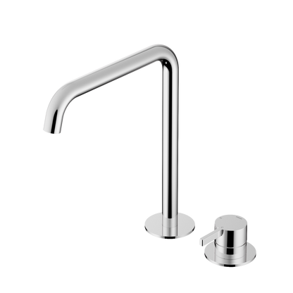 Hotbath Ace AC023H hoge tweegats wastafelmengkraan – Chroom