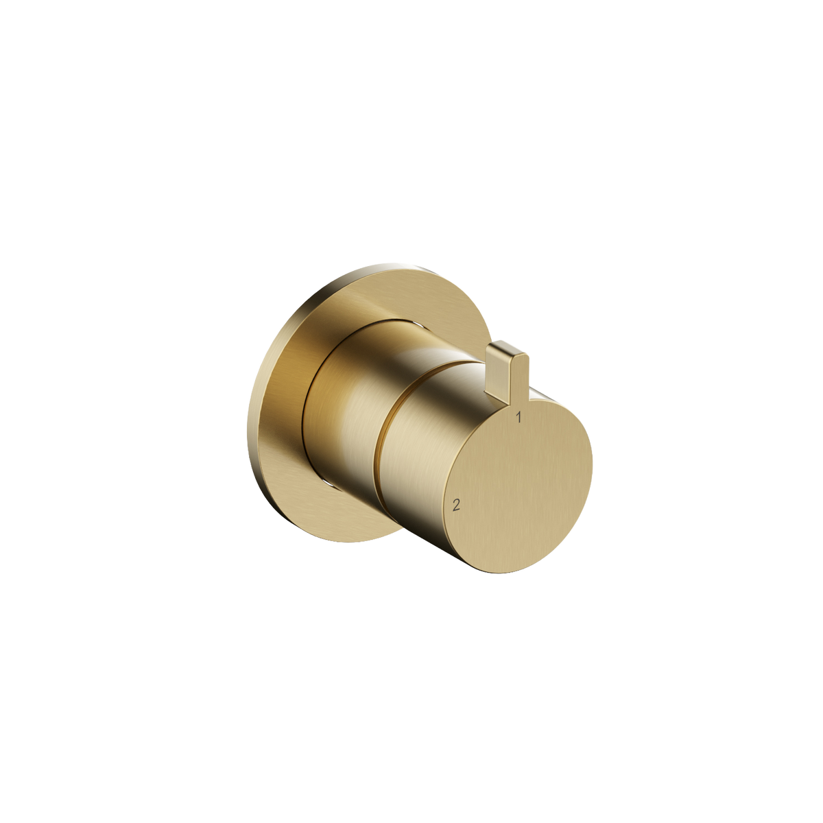 Hotbath Ace AC111EXT afbouwdeel 2-weg omstel – Geborsteld messing PVD