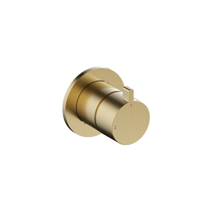 Hotbath Ace AC111EXT afbouwdeel 2-weg omstel – Geborsteld messing PVD