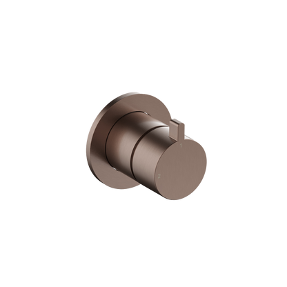 Hotbath Ace AC111EXT afbouwdeel 2-weg omstel – Geborsteld koper PVD