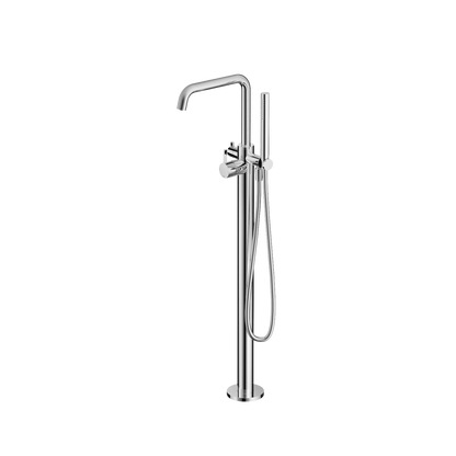 Hotbath Ace AC177EXT vrijstaande badmengkraan – afbouwdeel – Chroom