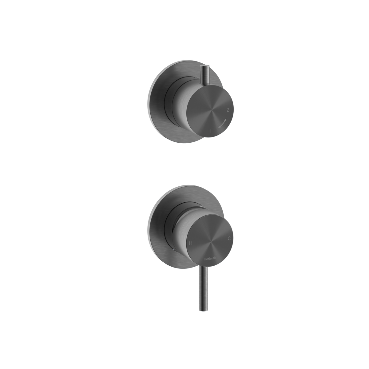 Hotbath AR029BGP – Geborsteld gunmetal PVD