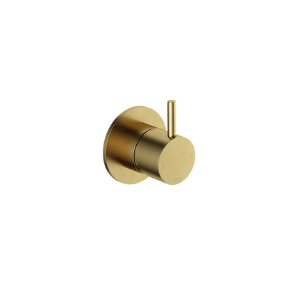 Hotbath Cobber CB131EXTBBP afbouwdeel inbouwmengkraan – geborsteld messing PVD