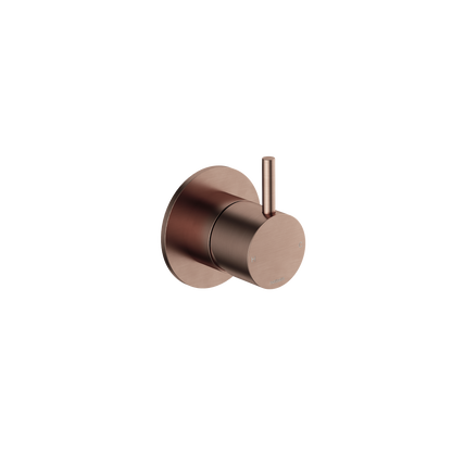 Hotbath Cobber CB131EXTBCP afbouwdeel inbouwmengkraan – geborsteld koper PVD