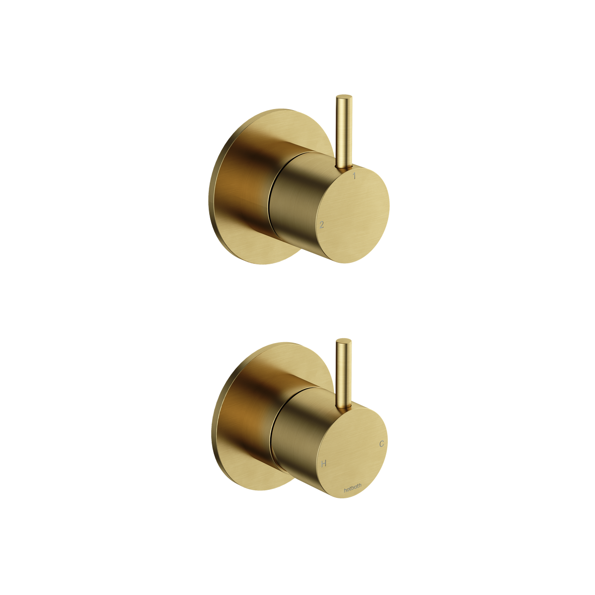 Hotbath CB129EXTBBP – Geborsteld messing PVD