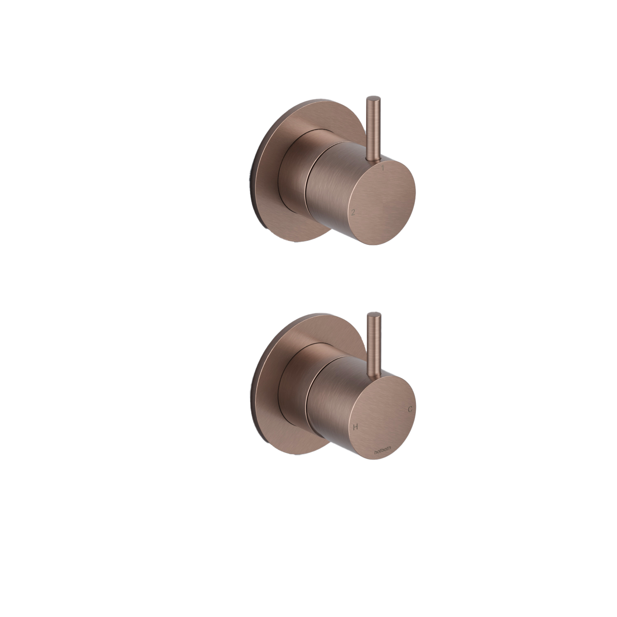 Hotbath CB129EXTBCP – Geborsteld koper PVD