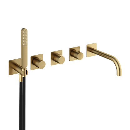 Hotbath GL7072EXTBBP – Geborsteld messing PVD