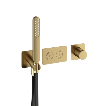 Hotbath PB7071EXTBBP – Geborsteld messing PVD