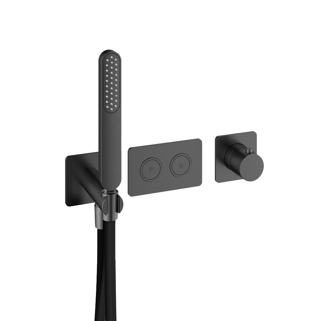 Hotbath PB7071EXTBGP – Geborsteld gunmetal PVD