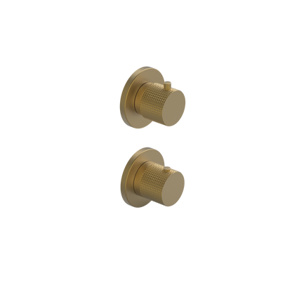 Hotbath GY7009DEXTBBP – Geborsteld messing PVD