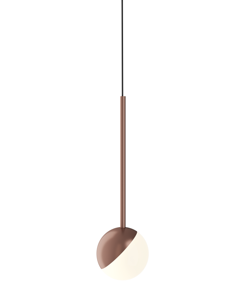 Hotbath &More LED01 Sphere LED pendellamp – Geborsteld koper PVD