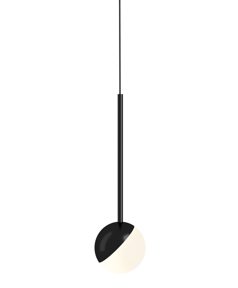 Hotbath &More LED01 Sphere LED pendellamp – Geborsteld zwart PVD