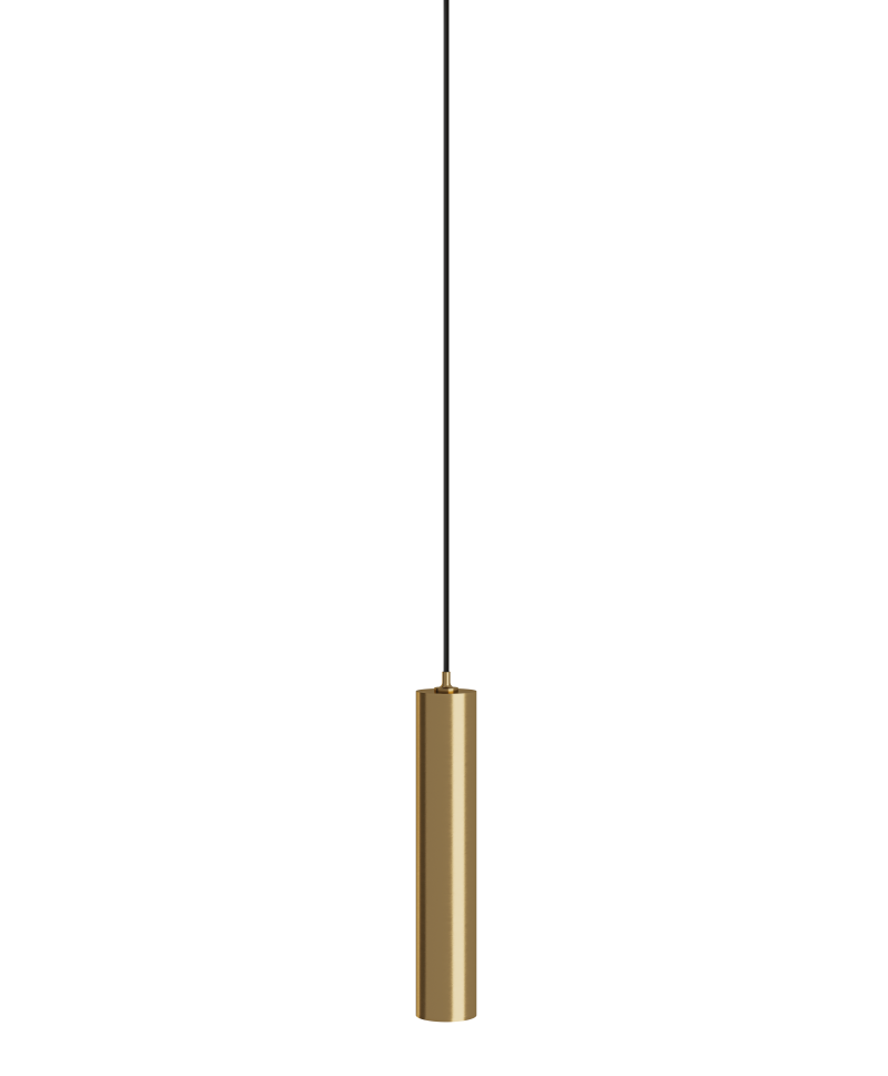 Hotbath &More LED02 Tube LED pendellamp – Geborsteld messing PVD