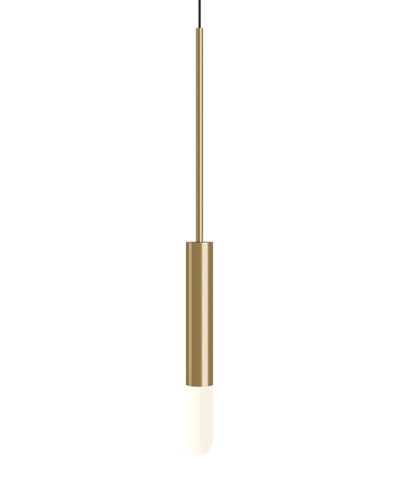Hotbath &More LED04 Vintage LED pendellamp – Geborsteld messing PVD