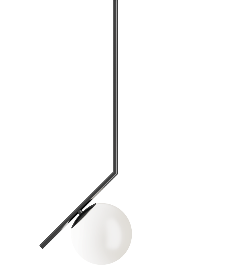 Hotbath &More LED05 Globe LED plafondlamp – Geborsteld gunmetal PVD