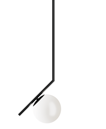 Hotbath &More LED05 Globe LED plafondlamp – Geborsteld zwart PVD