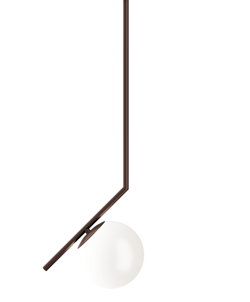 Hotbath &More LED05 Globe LED plafondlamp – Tuscan bronze