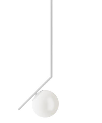 Hotbath &More LED05 Globe LED plafondlamp – Mat wit 