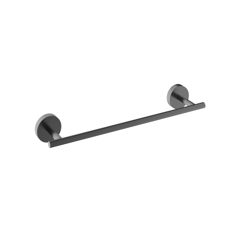 Hotbath ARA06BGP – Handdoekstang 34 cm BGP – Geborsteld gunmetal PVD