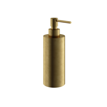 Hotbath ARA10BBP – Zeepdispenser vrijstaand BBP – Geborsteld messing PVD
