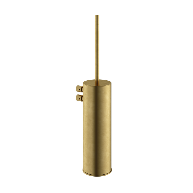 Hotbath ARA11BBP – WC-borstelgarnituur wandmodel BBP – Geborsteld messing PVD