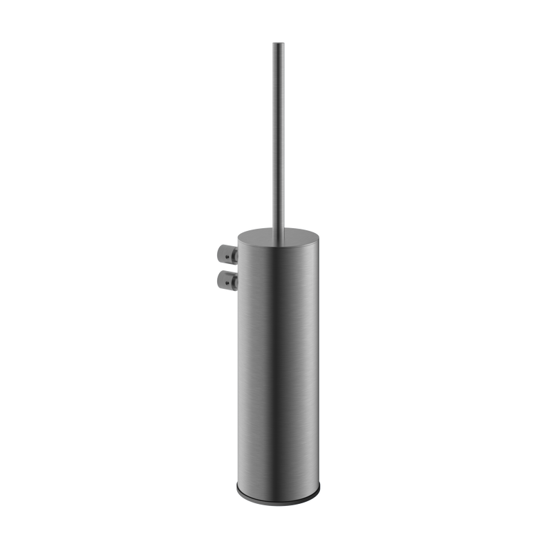 Hotbath ARA11BGP – WC-borstelgarnituur wandmodel BGP – Geborsteld gunmetal PVD