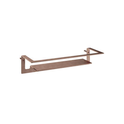Hotbath ARA20BCP – Design douchekorf recht BCP – Geborsteld koper PVD