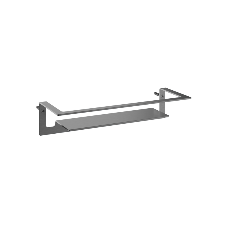 Hotbath ARA20BGP – Design douchekorf recht BGP – Geborsteld gunmetal PVD