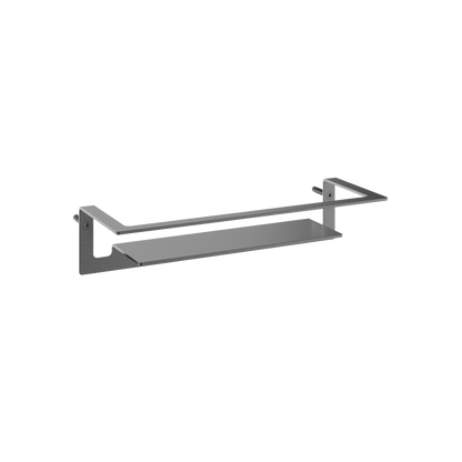 Hotbath ARA20BGP – Design douchekorf recht BGP – Geborsteld gunmetal PVD