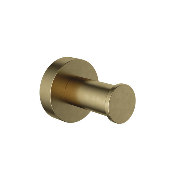 Hotbath BAA03BB – Haak BB - Living Colours vormen een Poetsbaar patina – Geborsteld messing