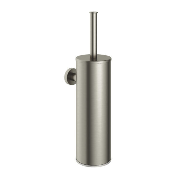 Hotbath BAA11GN – WC-borstelgarnituur Wandmodel GN – Geborsteld nikkel