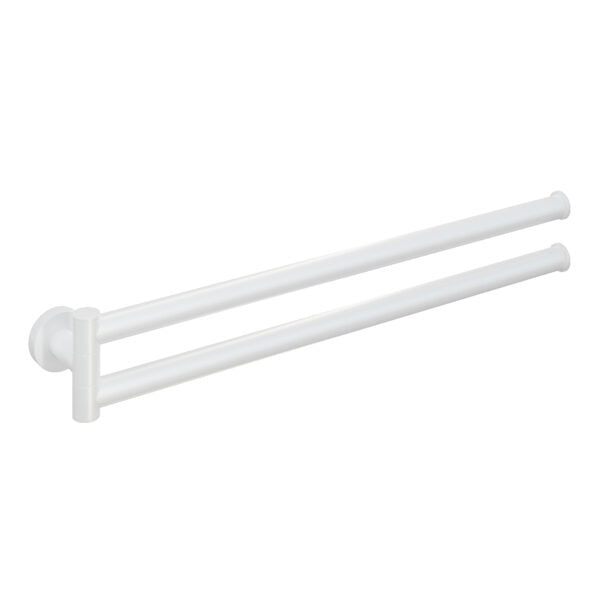 Hotbath BAA15WH – Handdoekhouder Draaibaar WH – Mat wit
