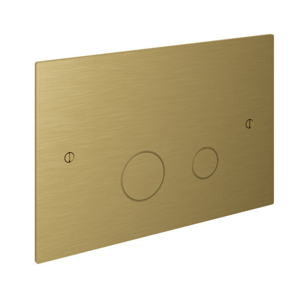 Hotbath BAR320BBP – Bedieningspaneel geschikt voor Geberit U – Geborsteld messing PVD