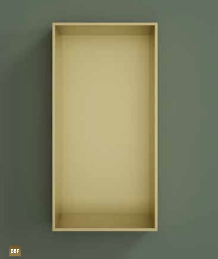 Hotbath BOX015FIX – Inbouwbox of inbouwnis 30x15x10cm frameless – RVS 316