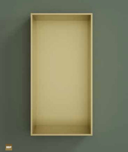 Hotbath BOX015FIX – Inbouwbox of inbouwnis 30x15x10cm frameless – RVS 316