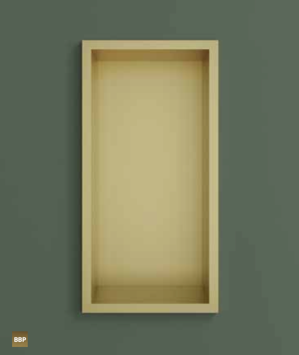 Hotbath BOX015TB – Inbouwbox of inbouwnis 30x15x10cm – Tuscan bronze
