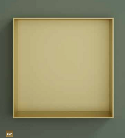 Hotbath BOX030FIX – Inbouwbox of inbouwnis 30x30x10cm frameless – RVS 316