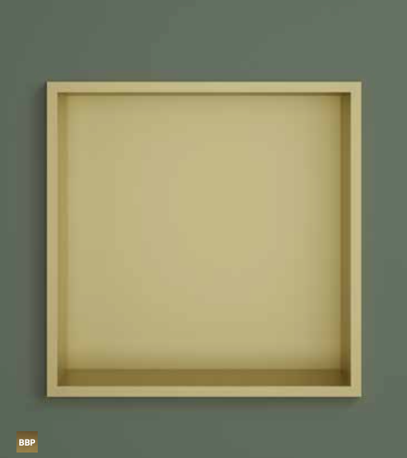 Hotbath BOX030WH – Inbouwbox of inbouwnis 30x30x10cm – Mat wit
