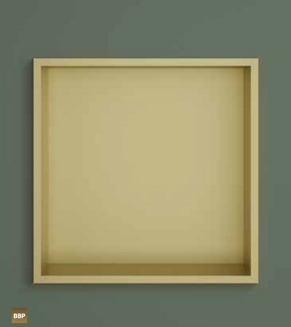 Hotbath BOX030WH – Inbouwbox of inbouwnis 30x30x10cm – Mat wit